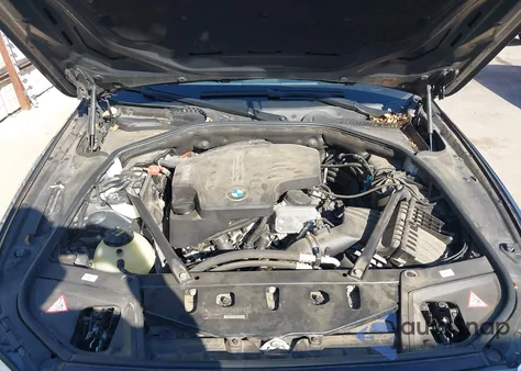 2015 BMW 528I из США, поврежденный, VIN WBA5A5C5XFD520289